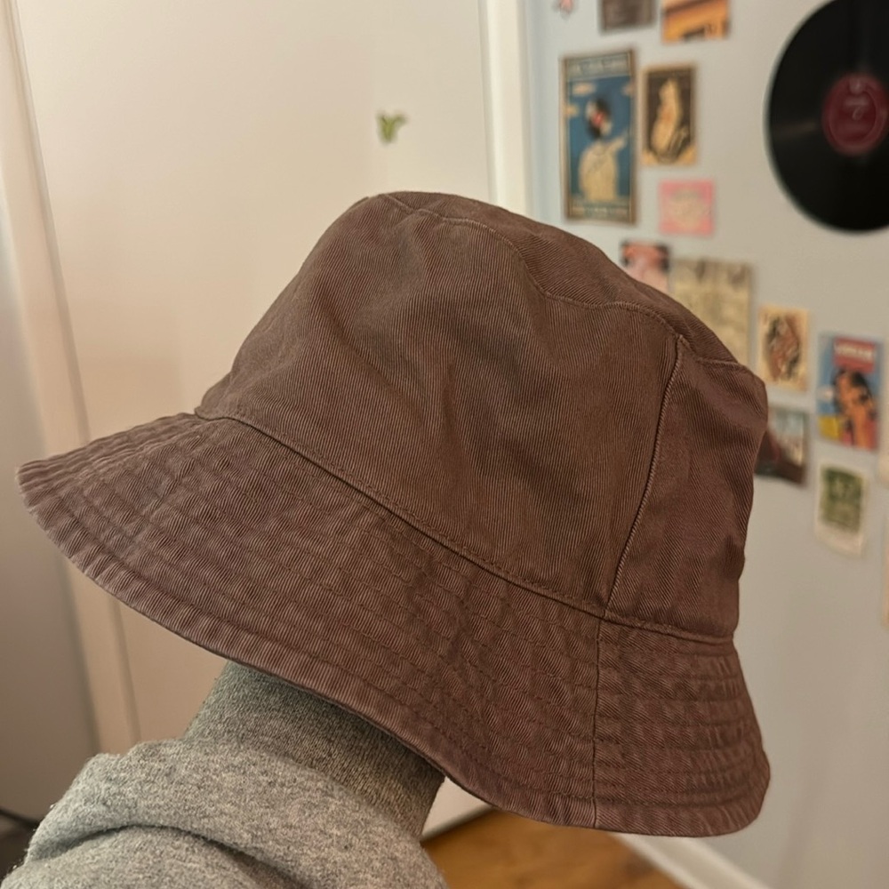 Brown Bucket Hat